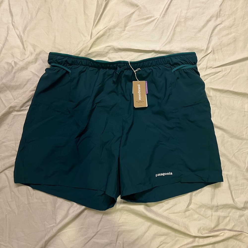 Patagonia Strider Pro Shorts NWT Men’s XL Green